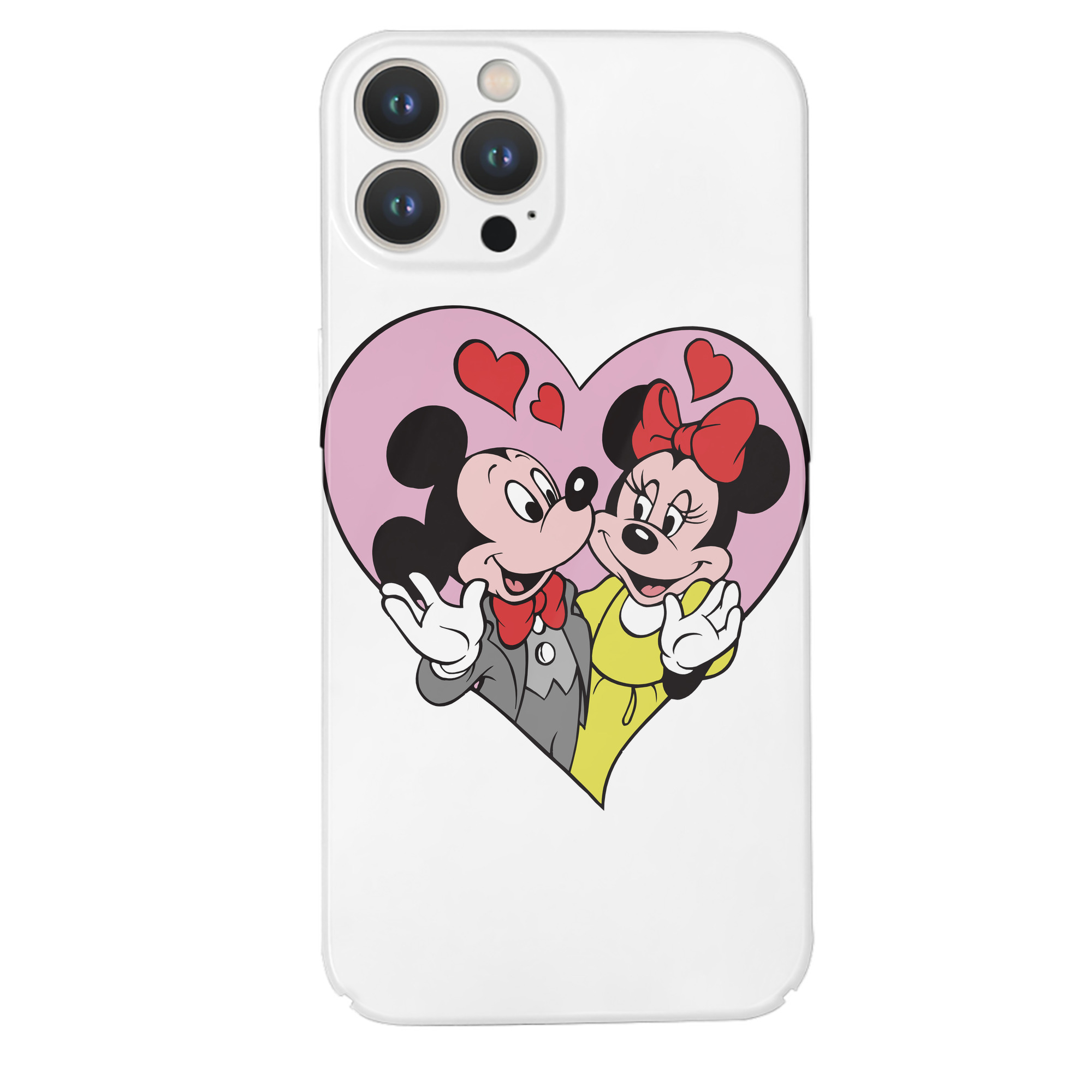 （画像用） ミッキーマウス Mickey Mouse 【iPhone 14シリーズ対応】ハードケース